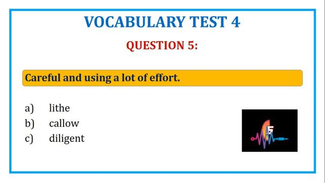 VOCABULARY TEST 4 (ADVANCED LEVEL).mp4