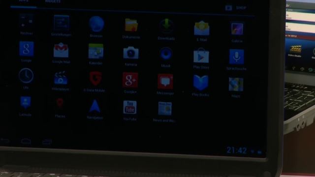 Meteorit 10,1"-Android-Netbook "NB-10.dual" mit HDMI
