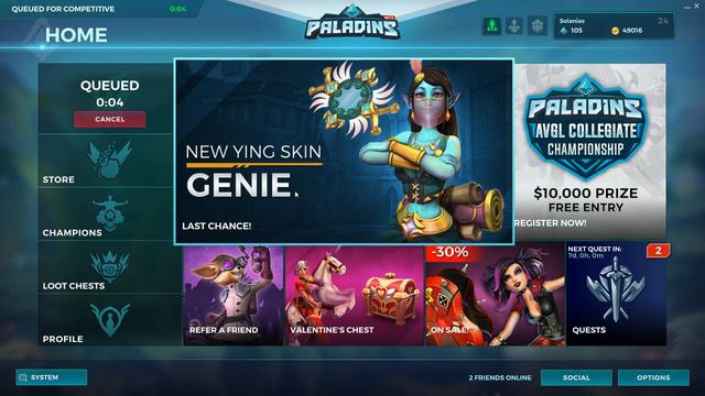 Colt Plays Paladins: Viewer Games III! [2/17/2017] MMOHuts.com