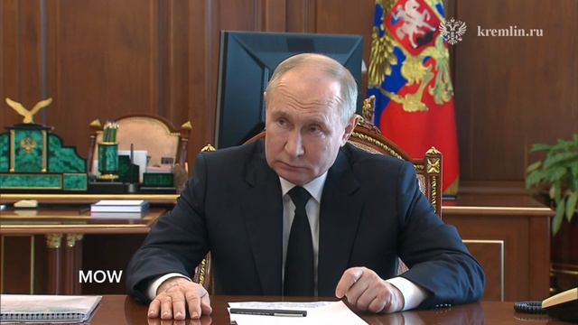Владимир Путин в Кремле провёл встречу с губернатором Херсонской области