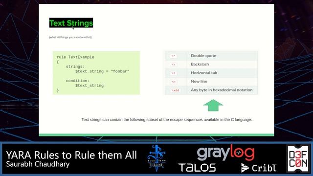 YARA Rules to Rule them All  (DEF CON 30, Virtual)