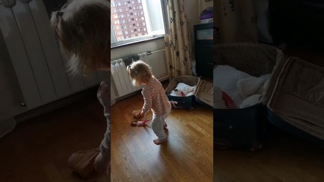 Собираемся к бабушке с дедушкой😁