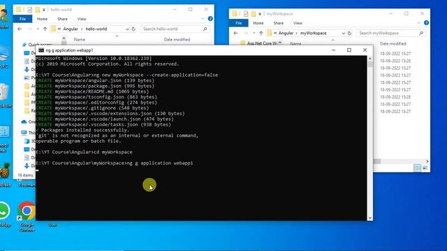 4: Create Multiple Application  Library Project in Angular Workspace