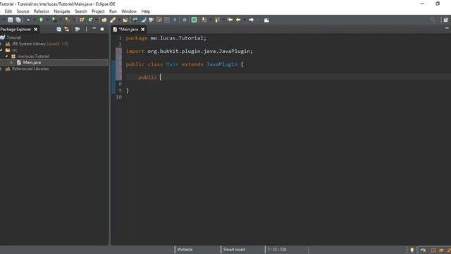 Bukkit Plugin Tutorial #1 - Creating A New Java Project