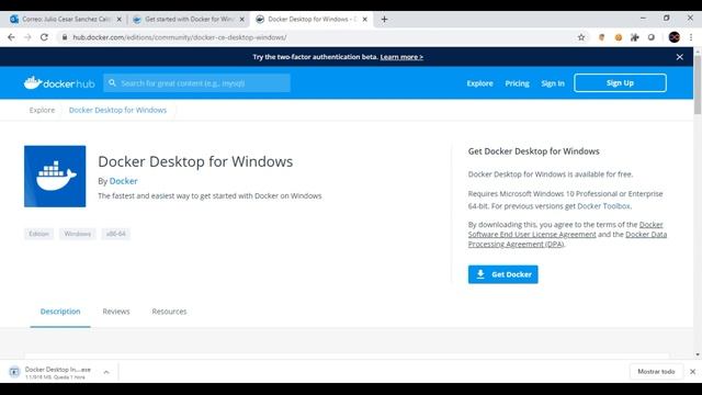 Instalación de Docker en Linux y Windows