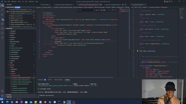 Product CRUD and files upload - Coding my startup SaaS using Angular, Node.js, and MongoDB -  Ep 19