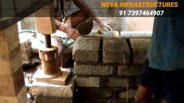 Building Lifting Services Kerala_Ernakulam_Maradu_Project No 20210204. Contact - 7397464907.