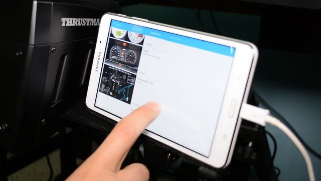 Virtual Button Box SIM Dashboard For Smart Phone or Tablet
