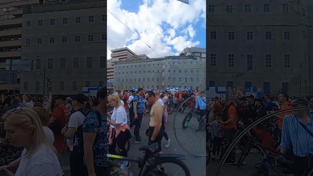 Велофестиваль в Москве. 2024
