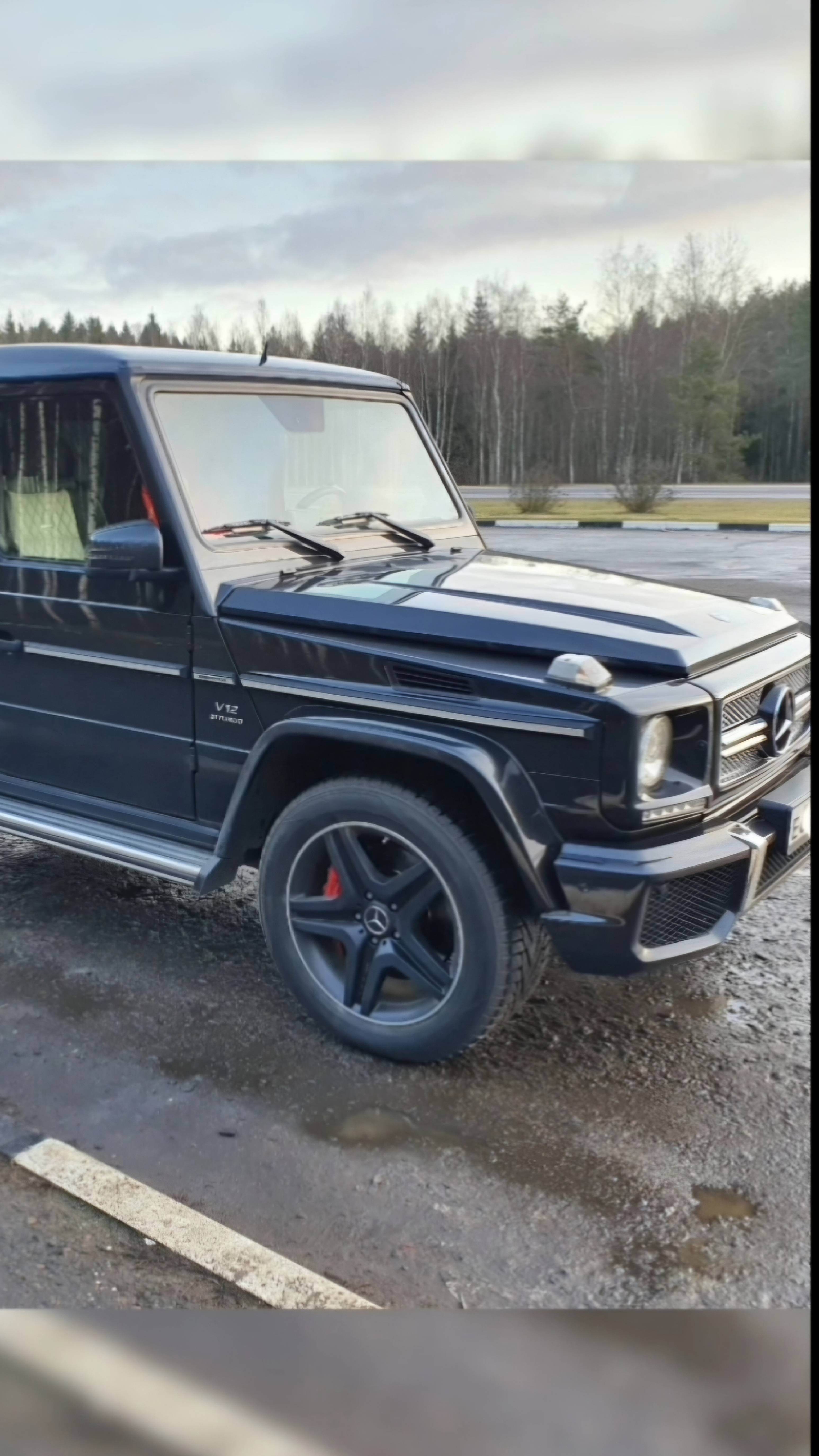 Реальный расход топлива Mercedez G 65 AMG...