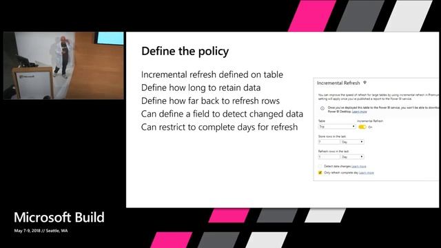 Growing your datasets beyond 1 GB with Power BI Premium : Build 2018