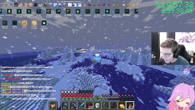 Speedrunning All Advancements in Minecraft 1.19