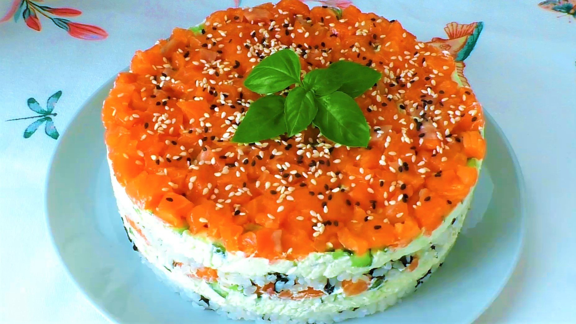 Суши торт запеченный в духовке фото 15