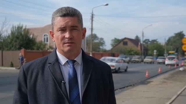 Ремонт дороги в станице Пластуновской