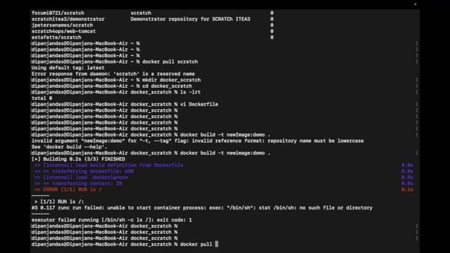 What is Scratch image and how to use Scratch image in Docker?