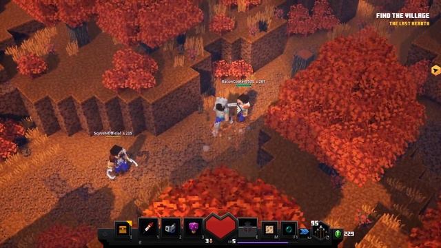 Minecraft Dungeons Co-op Gameplay #1