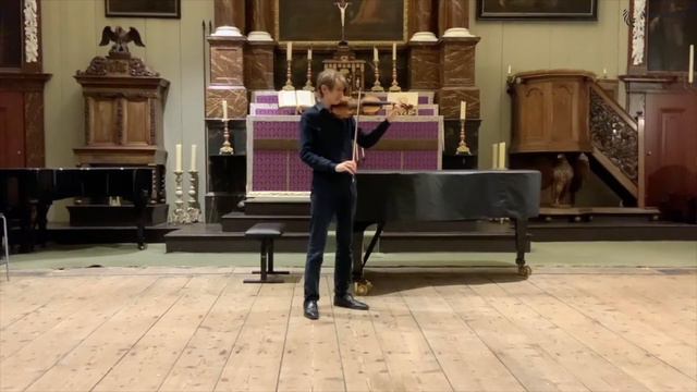 1st Round Of The Emmanuel Durlet Violin Competition