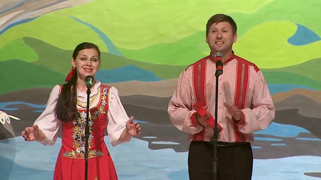 Ансамбль Сельские зори Деревенька моя у реки на фестивале В гостях у Митрофановны.