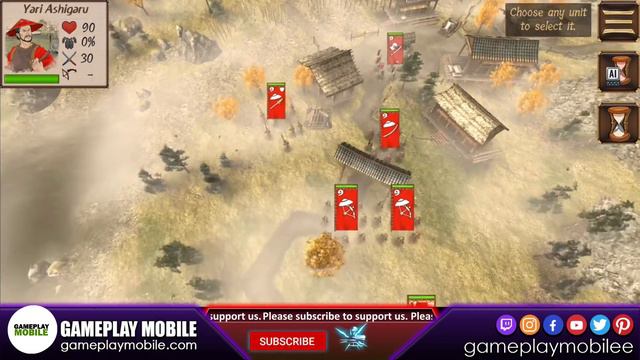 Shogun's Empire: Hex Commander GAMEPLAY (Android/Ios Mobile Strategy)