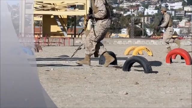 Штыковой бой морпехов американской армии