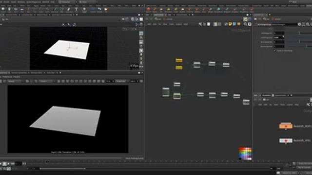Урок Houdini "Эффект сканера в Redshift"
