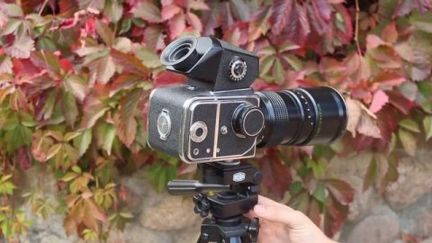 Awesome camera Kiev-88 with lens Jupiter-36B