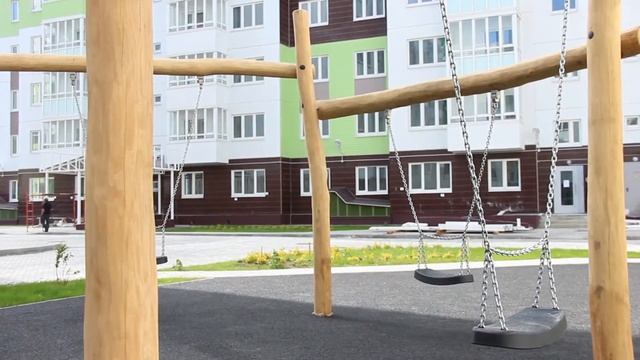 В Янила Кантри установили детские площадки из Дании