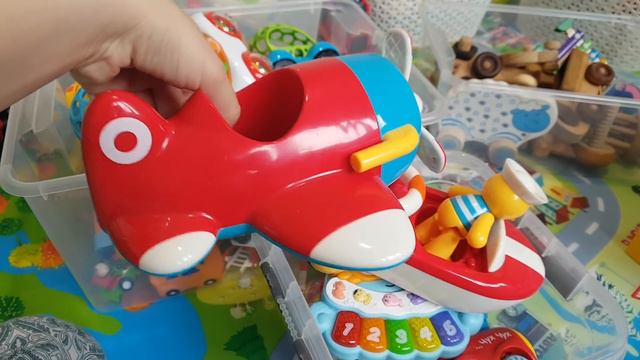 Уборка в детской! Организация и хранение игрушек! Игрушки для мальчика!
