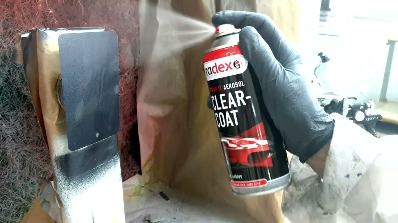 RADEX SPRAY-IT Аэрозоль прозрачный лак