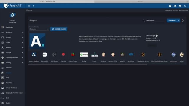FreeNAS 11.3 - How to create Dataset and mount #Nextcloud External Storage - #FreeNAS