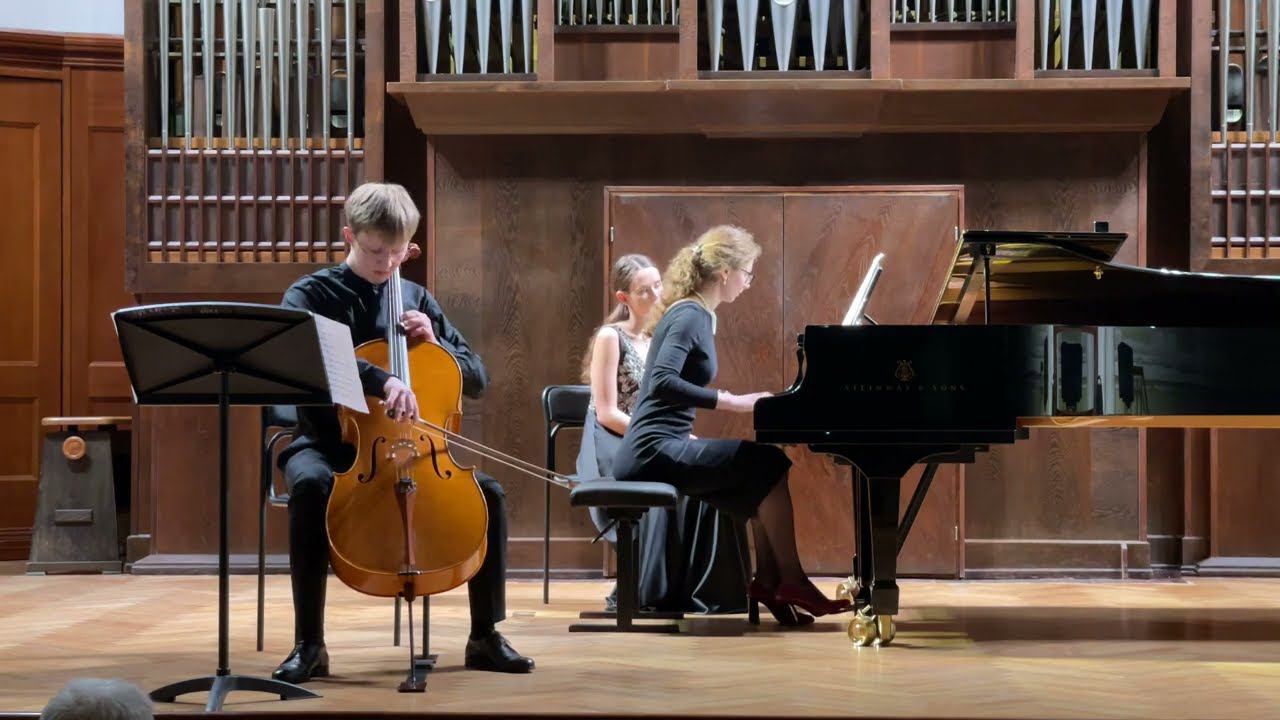 J. S. Bach - Sonata №2 for Viola da Gamba and Clavier in D Major BWV 1028