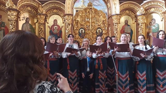 2022 Різдвяна коляда хор Алетея Червоноград храм святого Юрія Христос народився