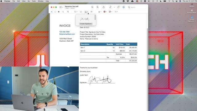 How to Sign a Document on Mac