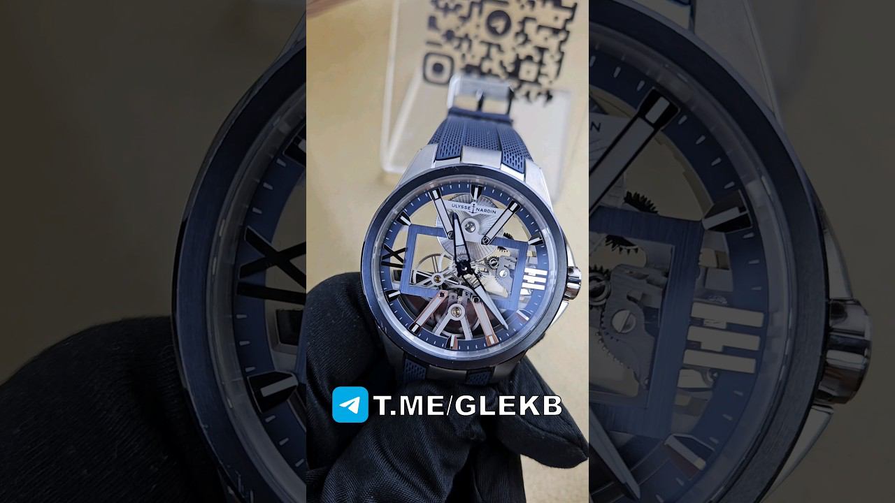 ОЧЕНЬ СТИЛЬНЫЙ СКЕЛЕТ #ULYSSENARDIN #SKELETON #X  #galleryluxe #glekb #89826160777 #watch #sale