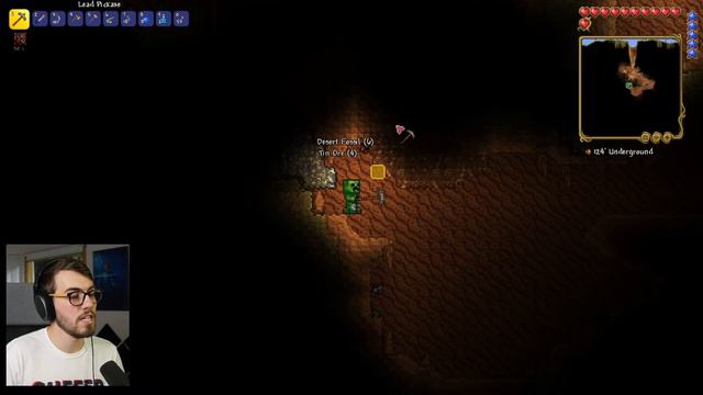 Beating my First Boss in Terraria!