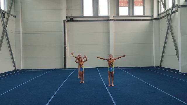 Т-ки 1 юн Ратникова Валерия Попова Владислава Кобычева Дарья комб