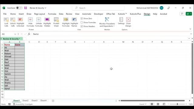 Protect Cell Formatting But Only Allow Data Entry With Kutools For Excel