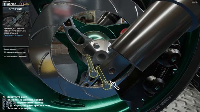 Стал мотомехаником | Motorcycle Mechanic Simulator 2021: Prologue | Первый взгляд