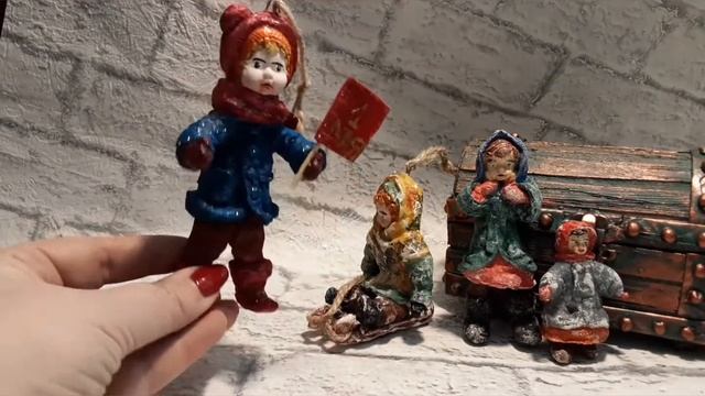 Ватная игрушка.Попробуйте сделать и у вас получится!!