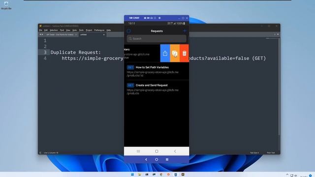 API Tester #14 How to Create a Duplicate Request in API Tester | A Mobile App to Test Your APIs |AP