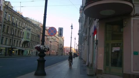 Санкт-Петербург.Невский Проспект Ранним Утром (Часть 18)