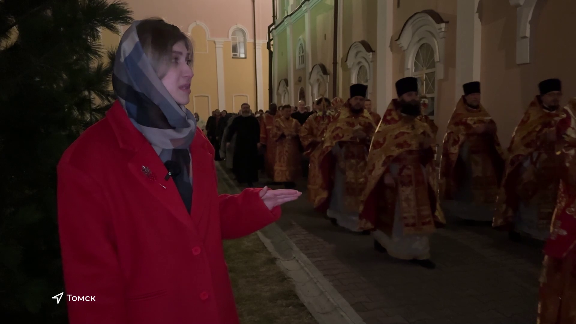 Православные томичи встретили Пасху