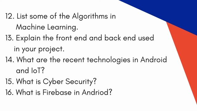 Cybersecurity | Machine learning | Kotlin | DBMS| Interview questions asked in Top companies