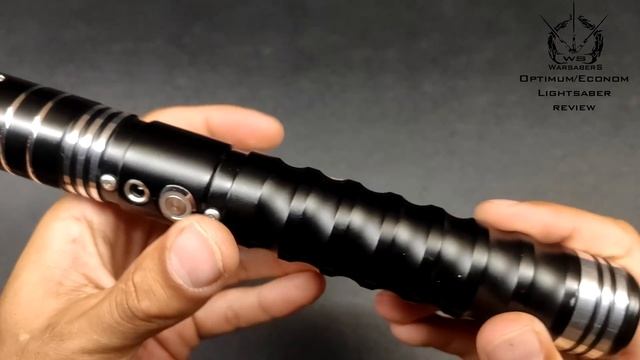 Демонстрация рукоятки светового меча Hydra (Black) | Мастерская WarSabers - Световые мечи "Ученик"