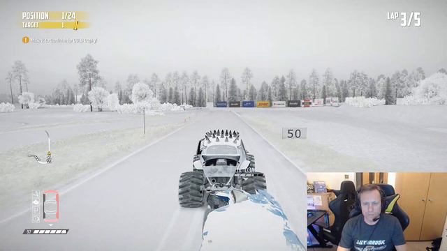 Wreckfest Winter Tournament - Monster Truck in the snow!