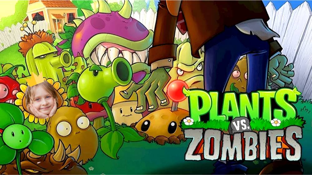 Прохождение самой первой части Plants VS Zombies. Играю в обновлённую версию ① 1-7 уровень -ДЕНЬ-