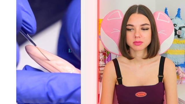 САМЫЙ  УЖАСНЫЙ МАНИКЮР! СВЕТЯЩИЕСЯ НОГТИ