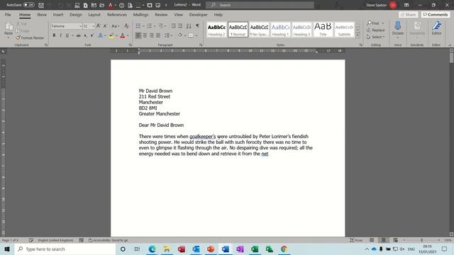 Mail merge to a PDF document using Microsoft Word. [pdf merge][merge to pdf]