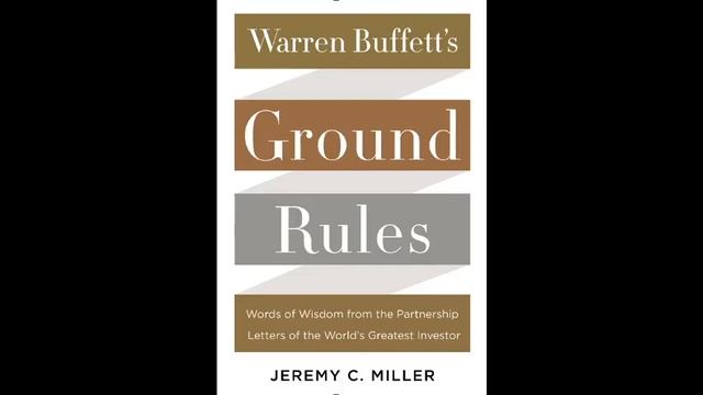 Warren Buffetts Ground Rules Audiobook