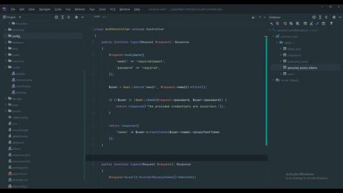 Laravel Sanctum, API Autentifikatsiya - token, session ni o'rganish